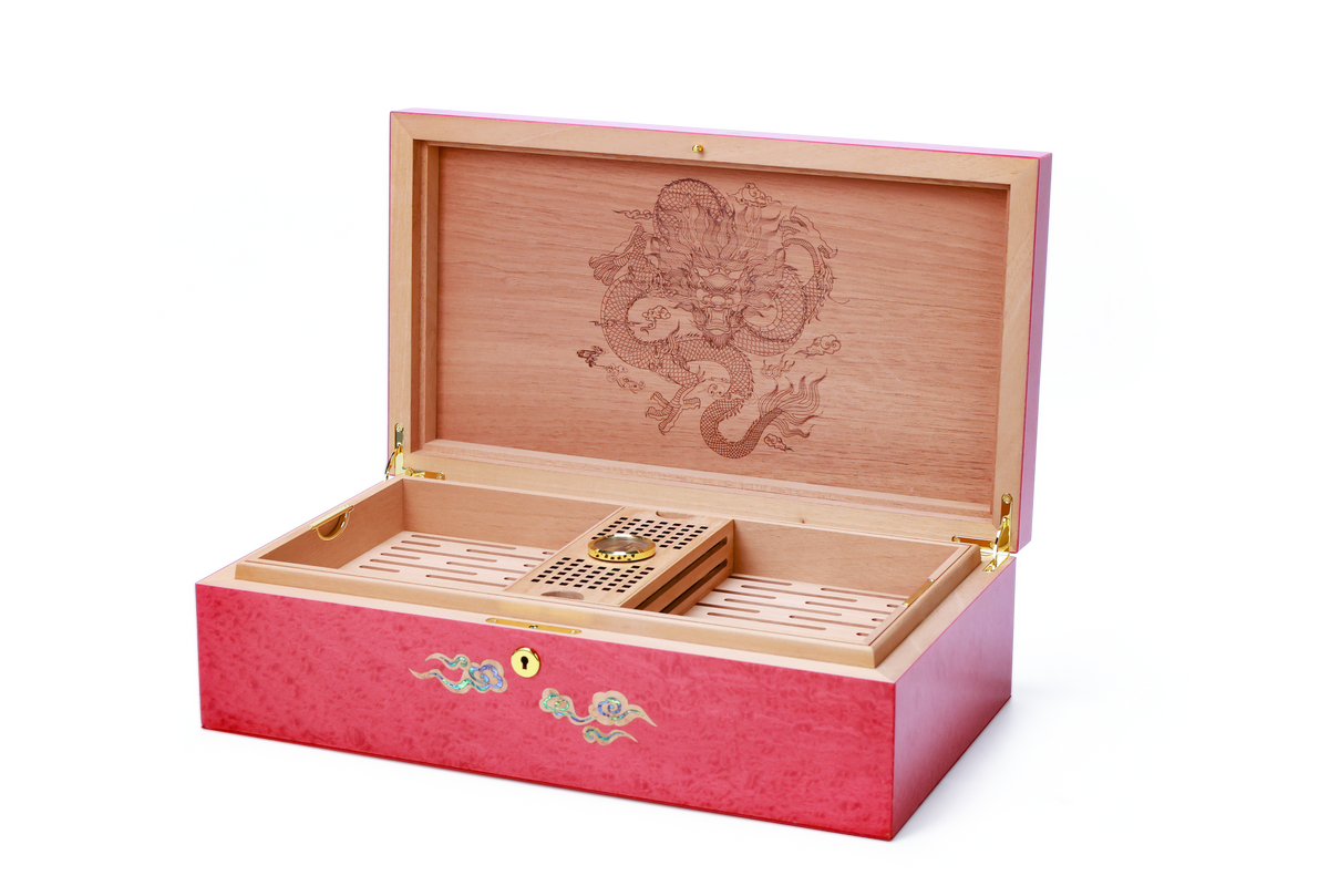 VITOLIA COLLECTION – DRAGON ROUGE – Cave Cigare – L-RED