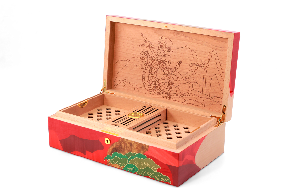 VITOLIA COLLECTION – SINGE ROUGE – Humidor H-Red