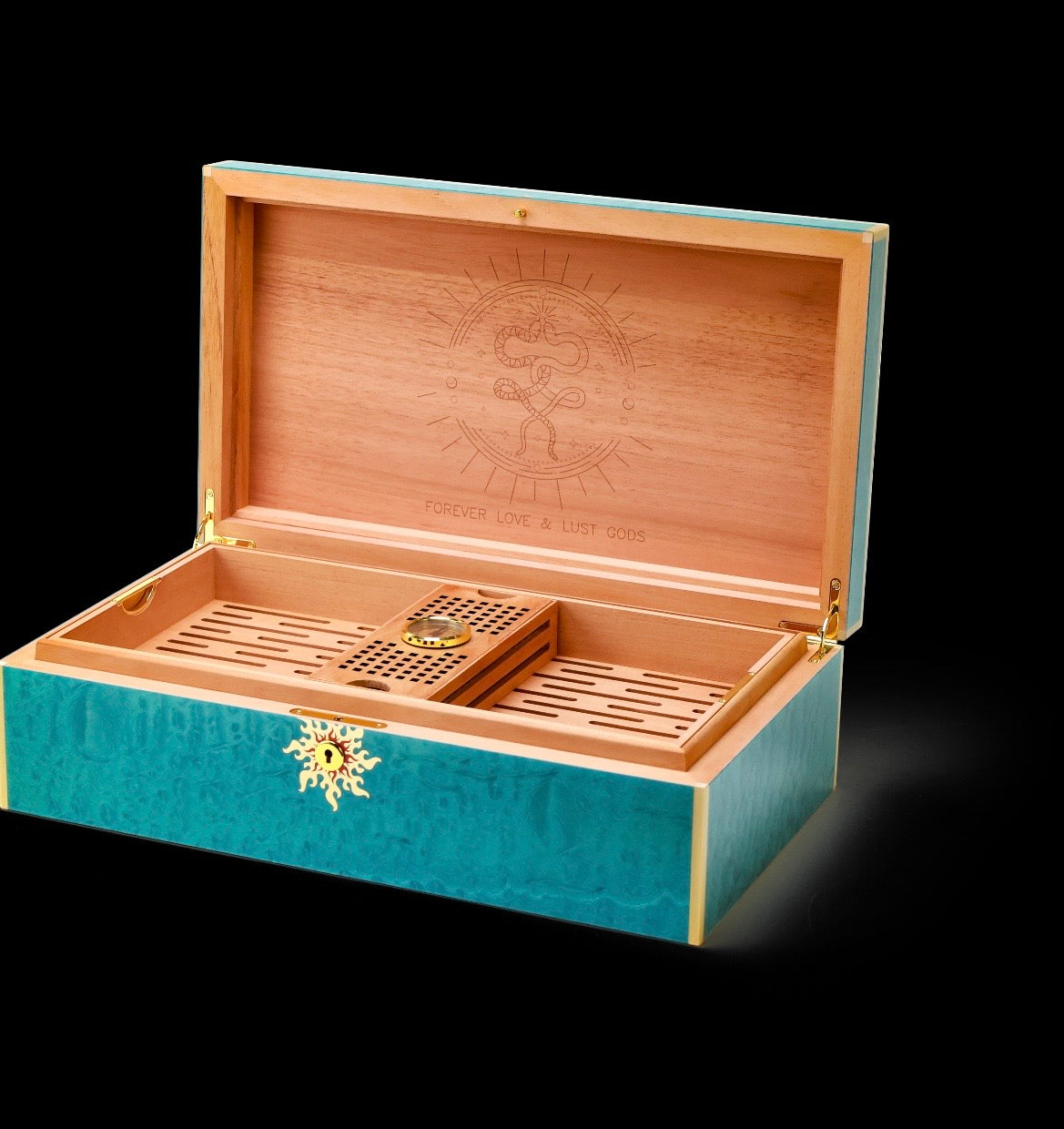 VITOLIA COLLECTION – SERPENT VERT – Cave Cigare – S-Green