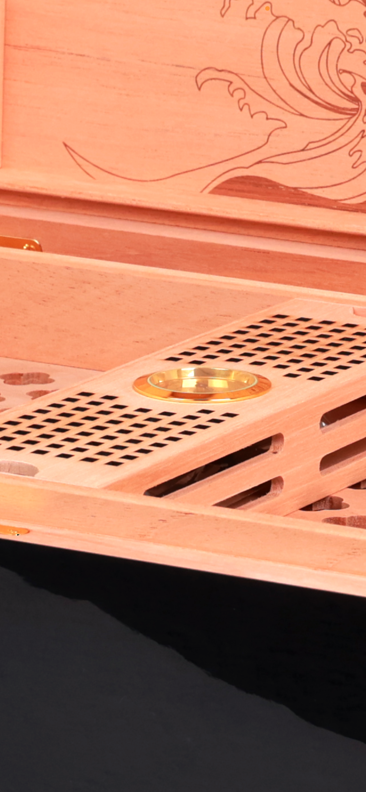 VITOLIA COLLECTION – TIGRE – Cave Cigare – Humidor H-Black