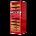 VITOLIA COLLECTION – Armoire à cigares rouge haut de gamme