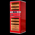 VITOLIA COLLECTION – Armoire à cigares rouge haut de gamme