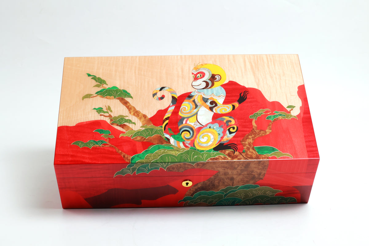 VITOLIA COLLECTION – SINGE ROUGE – Humidor H-Red